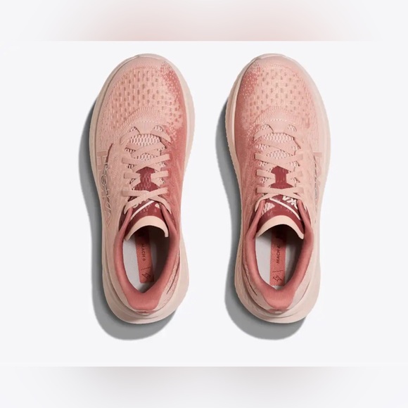 Hoka Shoes - Hoka Mach 6 Rose Latte / Blush EVERYDAY RUNNING sneakers size 9B brand new